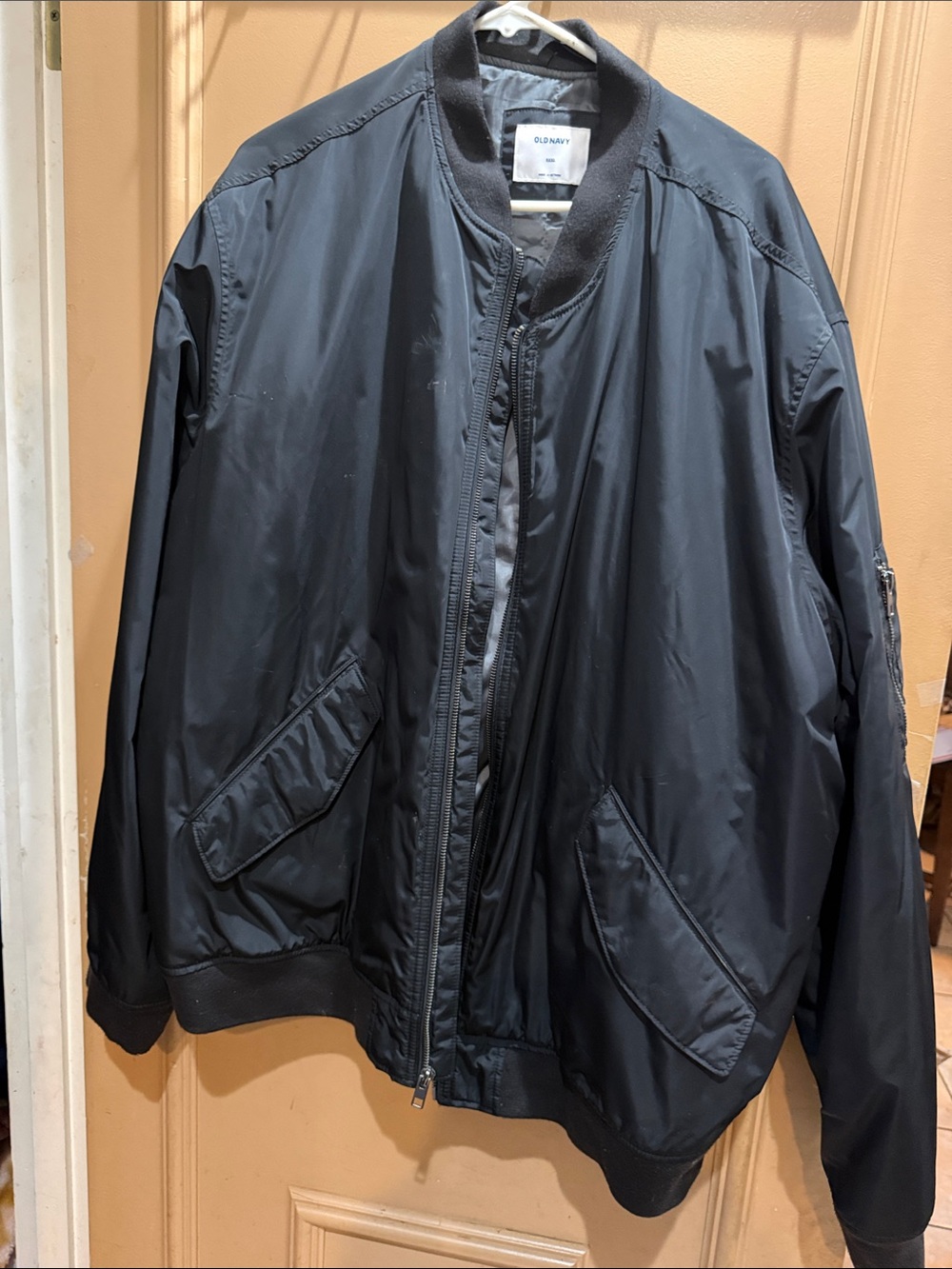 Old Navy Black Bomber Jacket